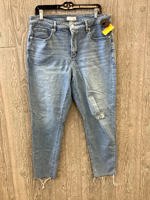 Waterproof Fishing HatsJeans Skinny By Loft In Blue, Size: 14