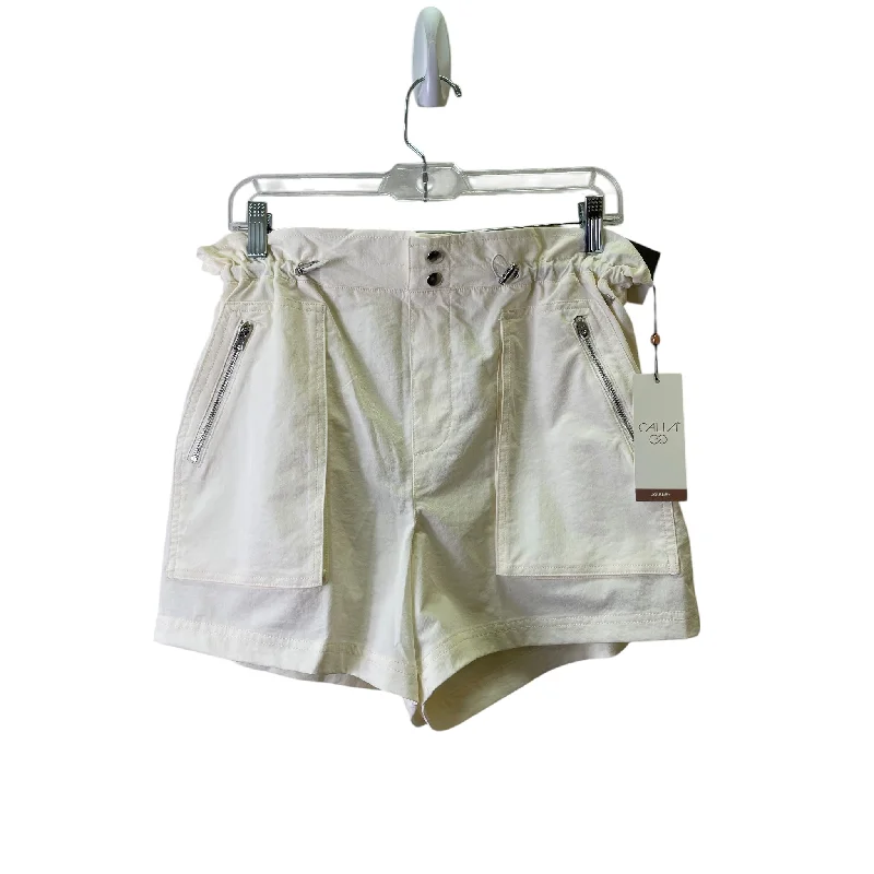 Men's Pants with Slant PocketsSHORTS by CALIA In CREAM, Size: M