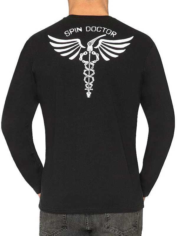 Men's Luxury Shirts for High-End FashionSpin Dr Long Sleeve T Shirt