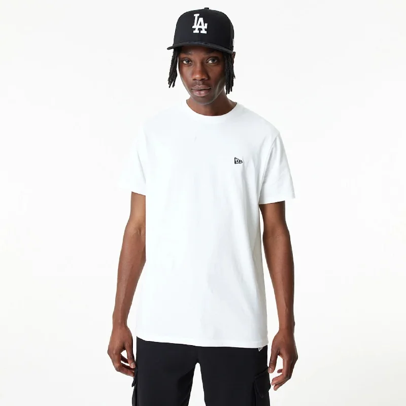 Men's Shirts with Barrel CuffsNew Era Essential Plain White T-Shirt