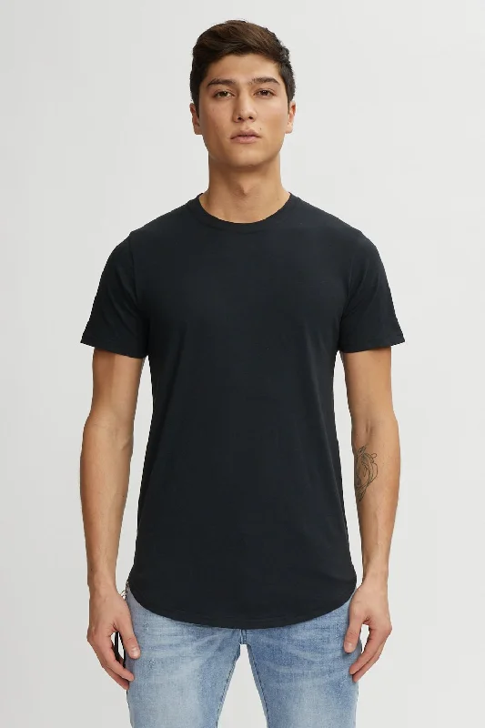 Men's Shirts with Double-Breasted DesignsEAZY SCOOP TEE