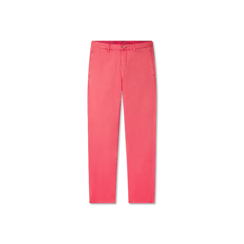 Men's Yoga Pants for FlexibilitySEAWASH™ Grayton Twill Pant - Coral