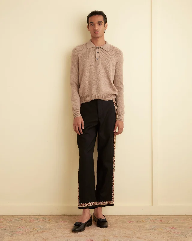 Men's Patterned Pants with PlaidsRegal Scallop Trousers