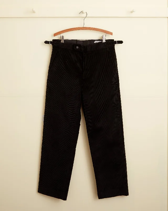 Men's Pants with Graphic PrintsCorduroy Coal Trousers