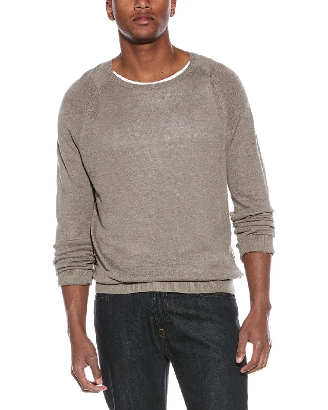 Onia Linen Crewneck Sweater