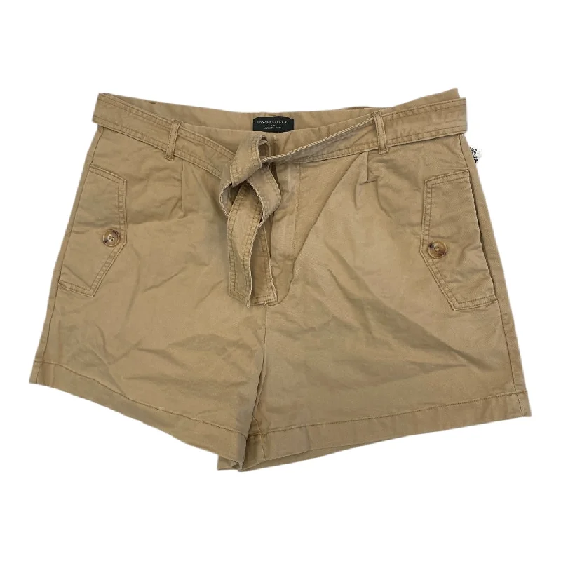 Men's Pants with Reflective Stripes for SafetyShorts By Banana Republic In Tan, Size:16