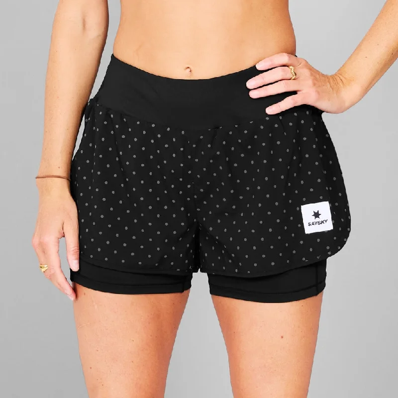 Men's Pants with Pleated FrontsPolka 2 In 1 Pace Shorts 3''