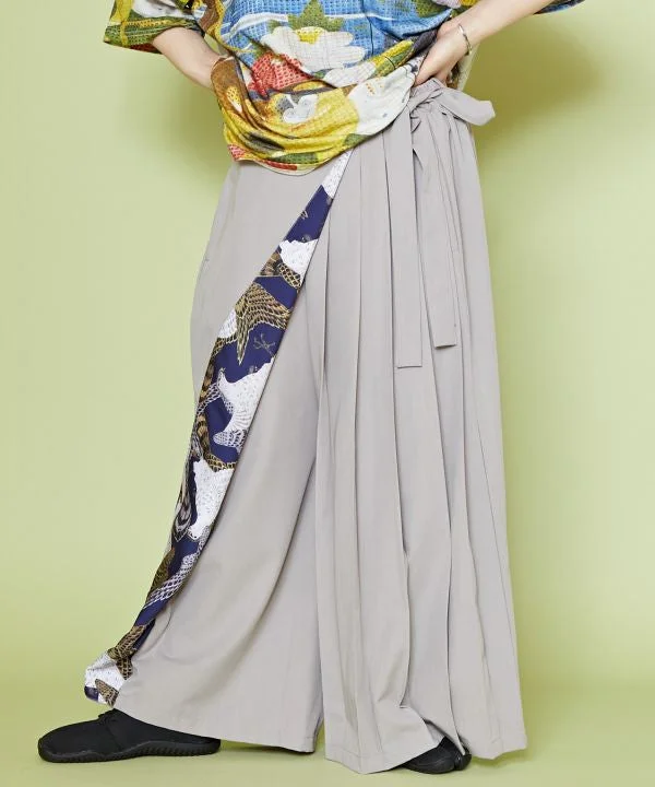 Men's Patterned Pants with Animal PrintsJUYORI - Men's Wrap Pants