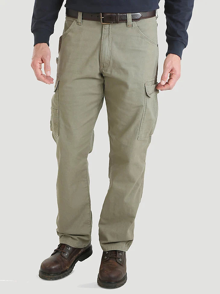 Men's Denim Shorts for SummerWrangler® RIGGS® Men's Comfort Core Ranger Pant_Bark