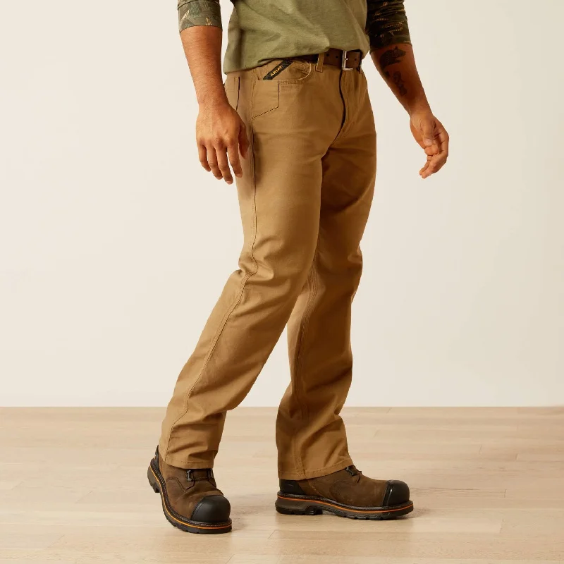 Stylish Men's Cargo PantsAriat Men's Rebar M5 DuraStretch Made Tough Straight Leg Pant