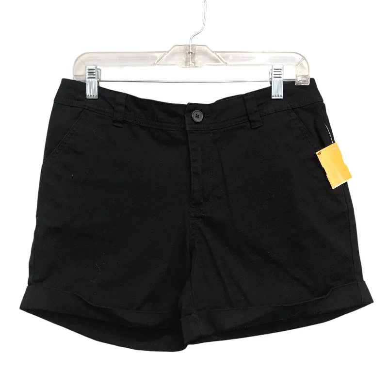 Men's Velcro-Closure Pants for ConvenienceShorts By Simply Styled In Black, Size:6