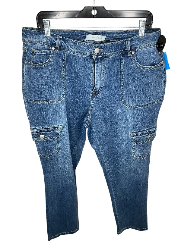 Customized Trucker HatsJeans Straight By Cabi In Blue, Size: 16