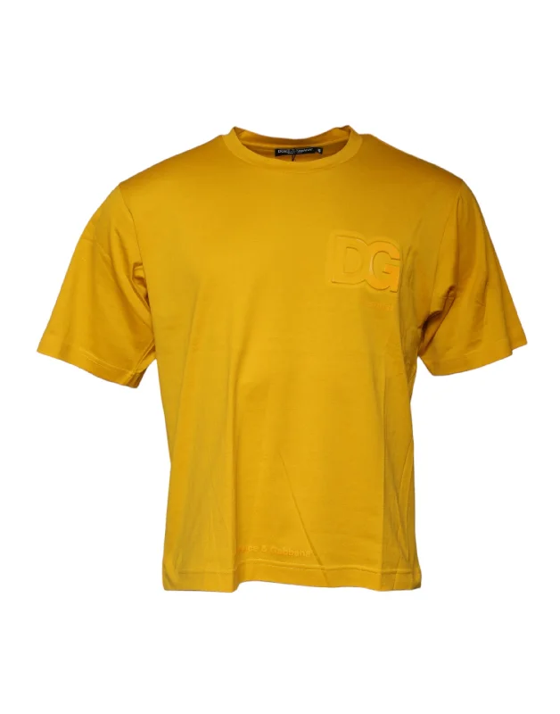 Men's Shirts for FishingDolce & Gabbana   Logo Crew Neck Short Sleeves Men's T-shirt