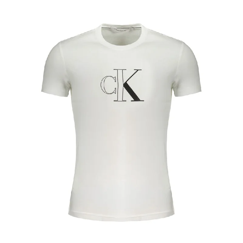 Men's Three-Quarter Sleeved TopsCalvin Klein  Cotton Men's T-Shirt