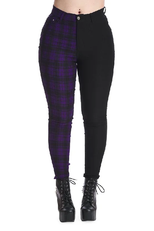 Men's Pants with Appliqué DetailsKaori Trousers