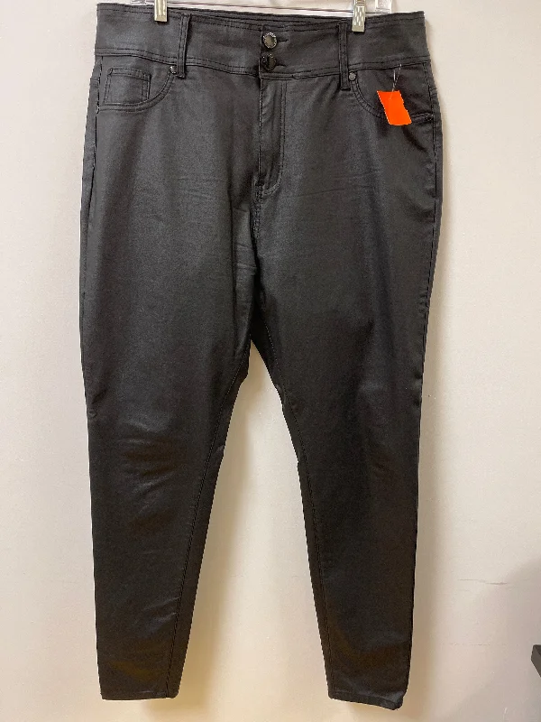 High-Quality Work HatsJeans Skinny By Clothes Mentor In Black, Size: 20