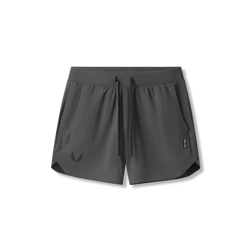 Men's Pants with Elastic Cuffs0751. Tetra-Lite® 5" Linerless Short - Space Grey "Black Wings"
