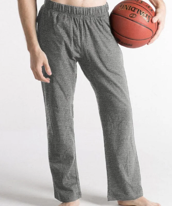Men's Pants with Contrast WaistbandsTall Men's Slim Fit Athletic Pants: Cotton Jersey - Graphite Heather, Navy & Black - FINAL SALE
