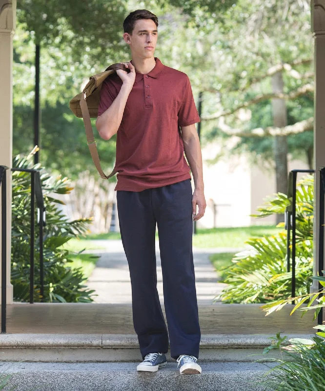 Men's Pants with Slant PocketsTall Men's Sweatpants, Fleece - Relaxed Fit - Choose from Black, Navy or Graphite Colors