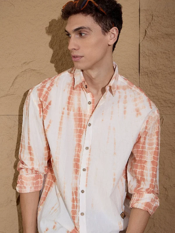Men's Designer Shirts for a Statement PieceTie & Dyed Oversized Shirt