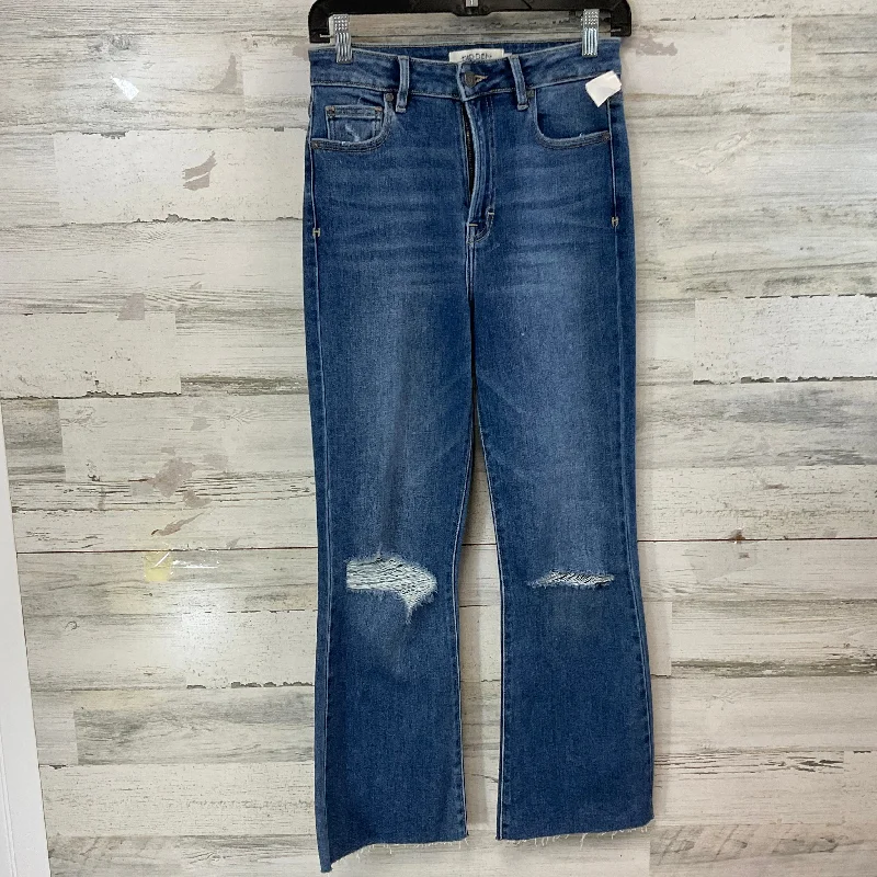 Vibrant Straw HatsJeans Cropped By HIDDEN LA In Blue Denim, Size: 2