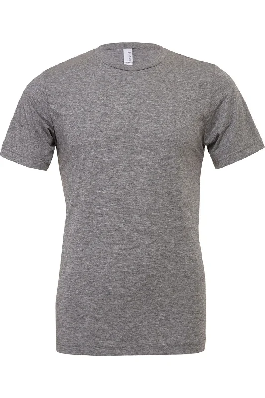 Men's Shirts for HuntingCanvas Triblend Crew Neck T-Shirt / Mens Short Sleeve T-Shirt