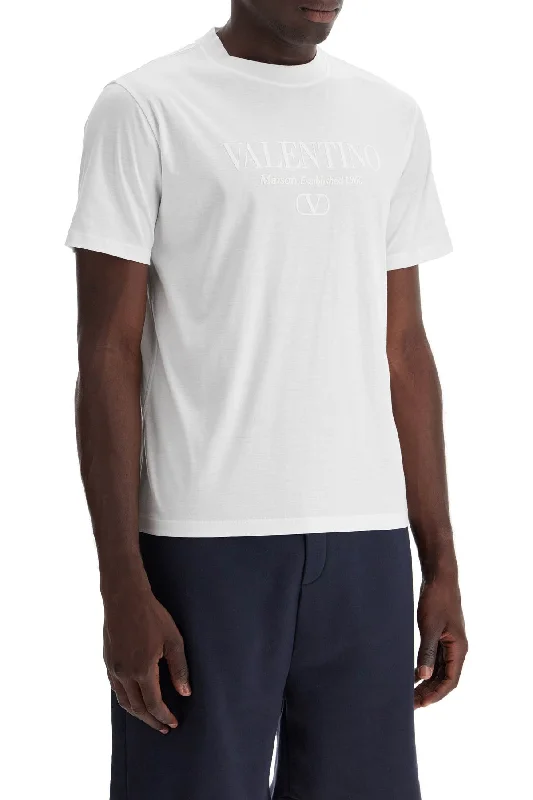 Men's Shirts with Custom MonogramsValentino Garavani T-Shirt With Logo Print