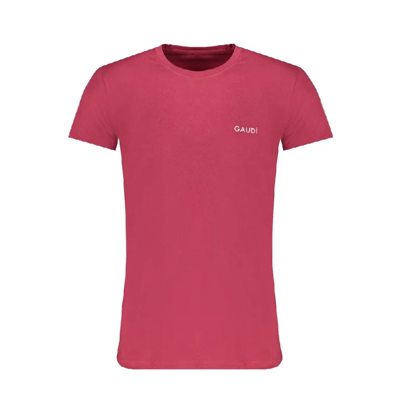 Warm Men's Fleece-Lined TopsGaudi  Cotton Men's T-Shirt