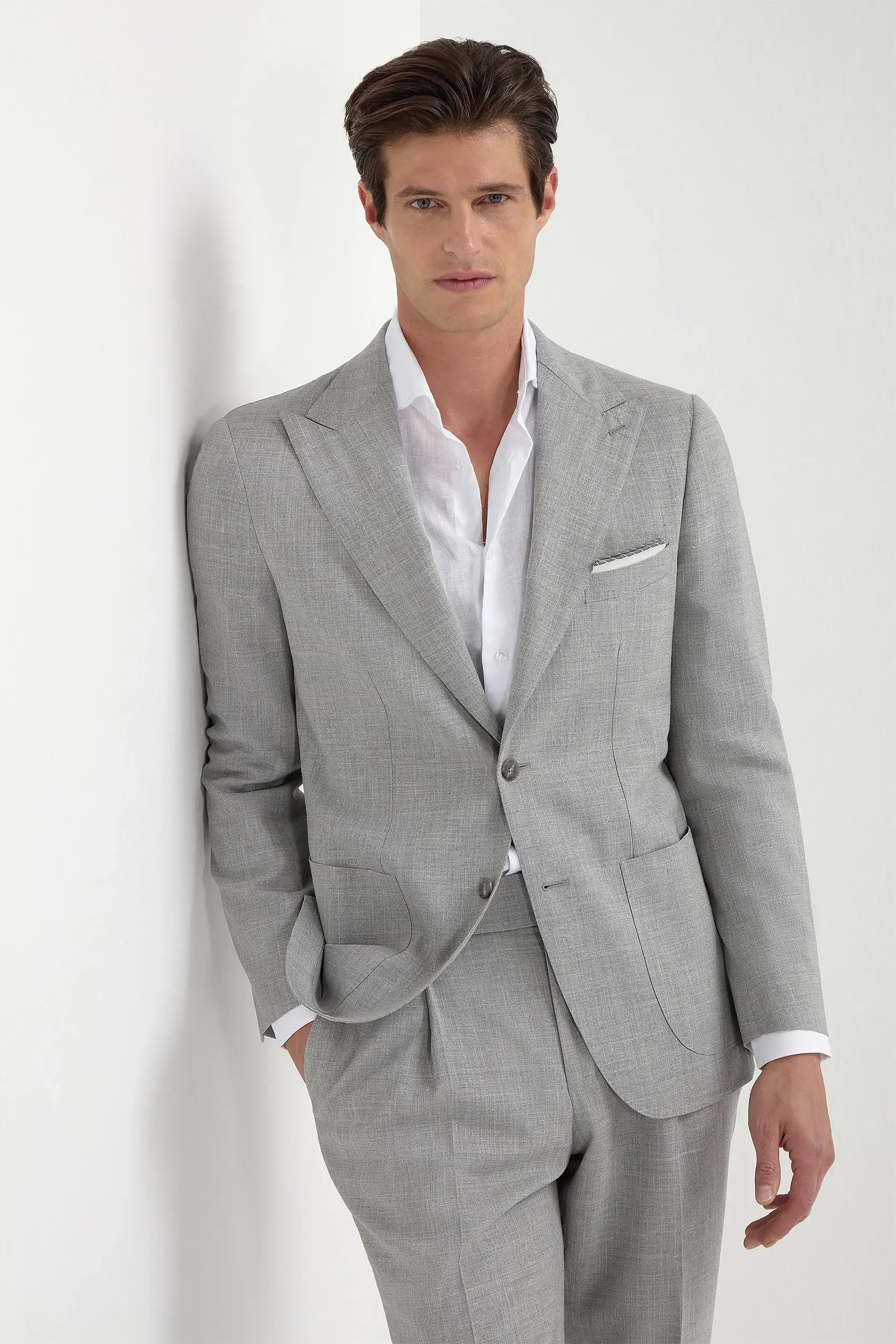 Light grey suit - Made in Italy