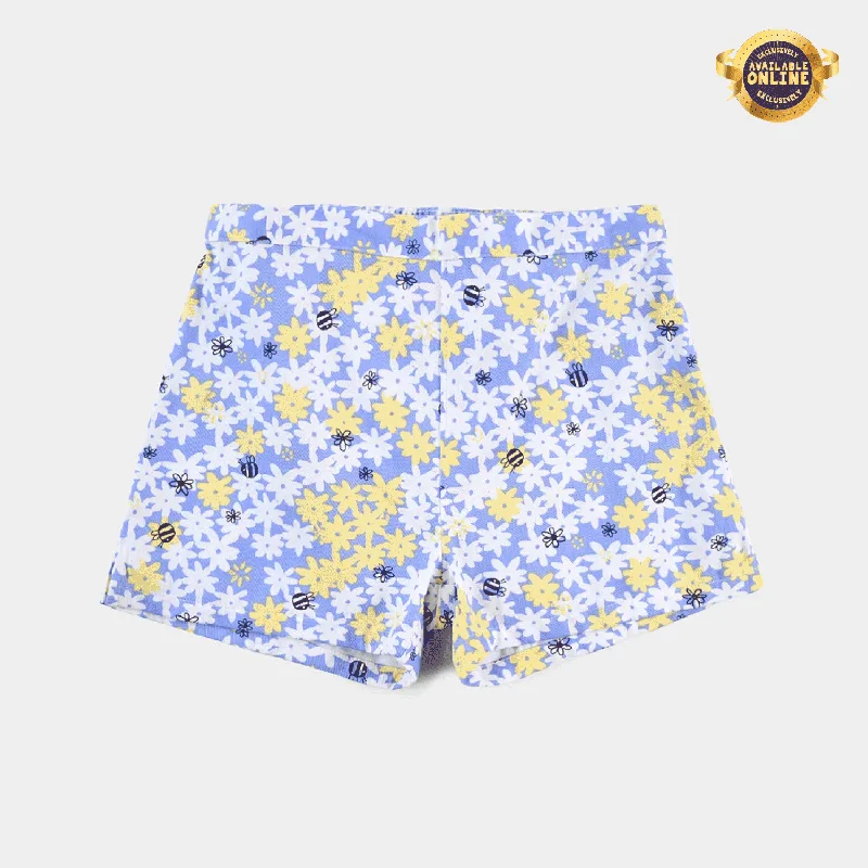 Men's Pants with Deep PocketsGirls PC Short Floral-Multi