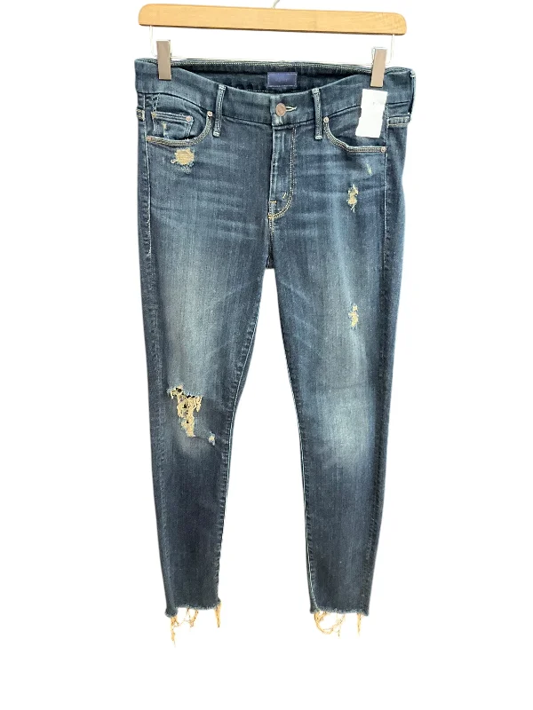 Rainproof Bucket HatsJeans Skinny By Mother Jeans In Blue Denim, Size: 4