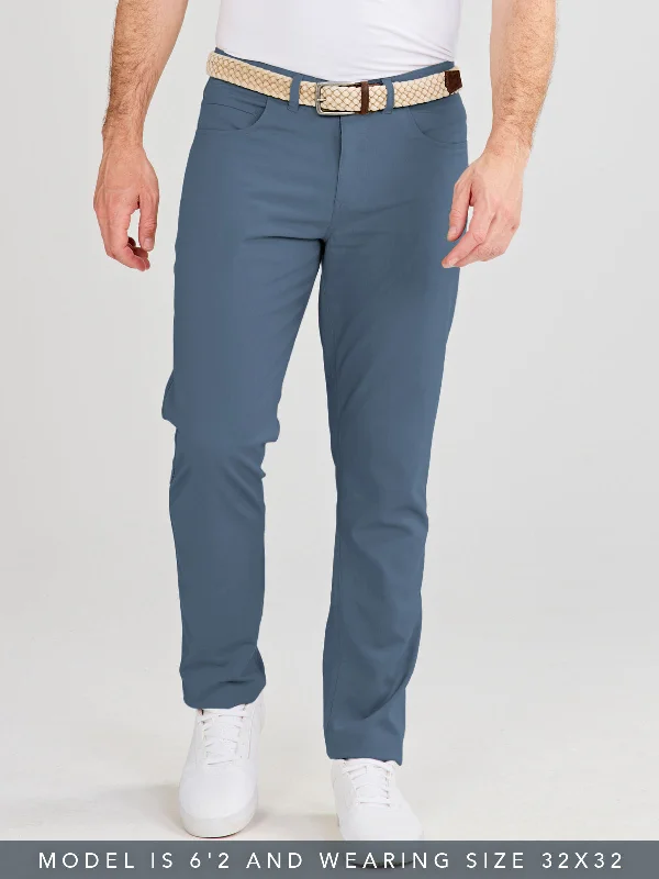 Men's Pants with Welt PocketsMotion Pant Straight Fit - Deep Indigo