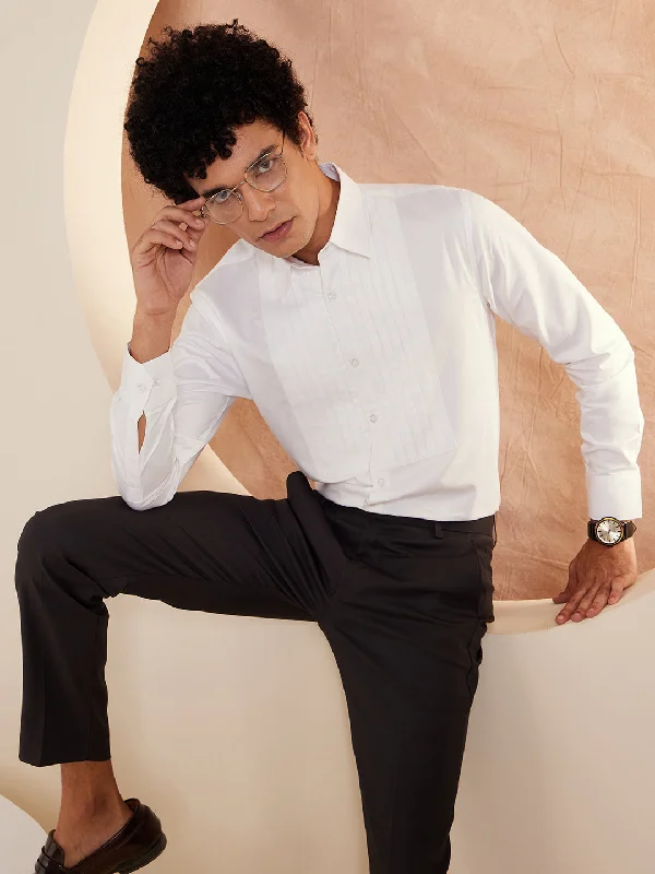 Men's Cowboy Shirts for Western StyleDENNISON White Clubwear Shirt