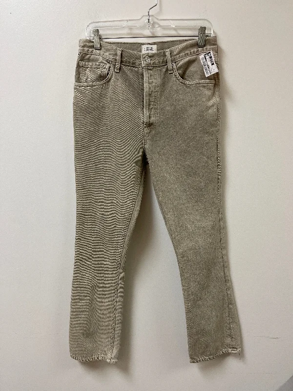 Quilted Winter HatsJeans Straight By Citizens Of Humanity In Grey Denim, Size: 6
