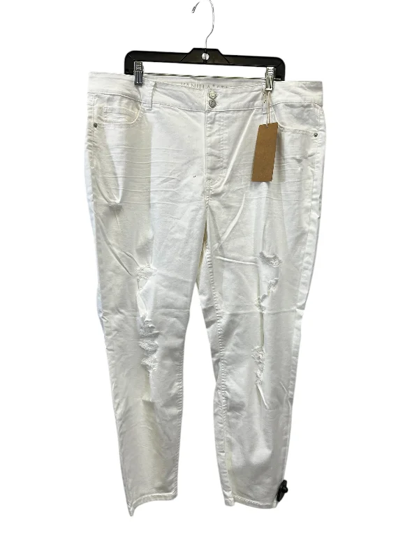 All-Weather Fishing HatsJeans Skinny By Vanilla Star In White, Size: 18