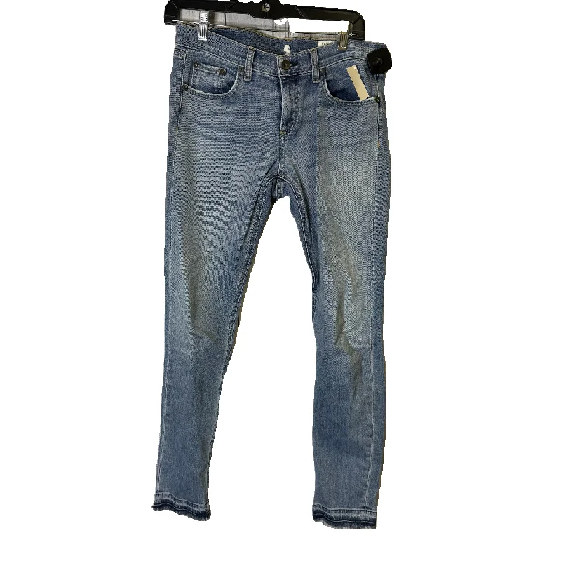 Elegant Derby CapsJeans Skinny By Rag & Bones Jeans In Blue Denim, Size: 2