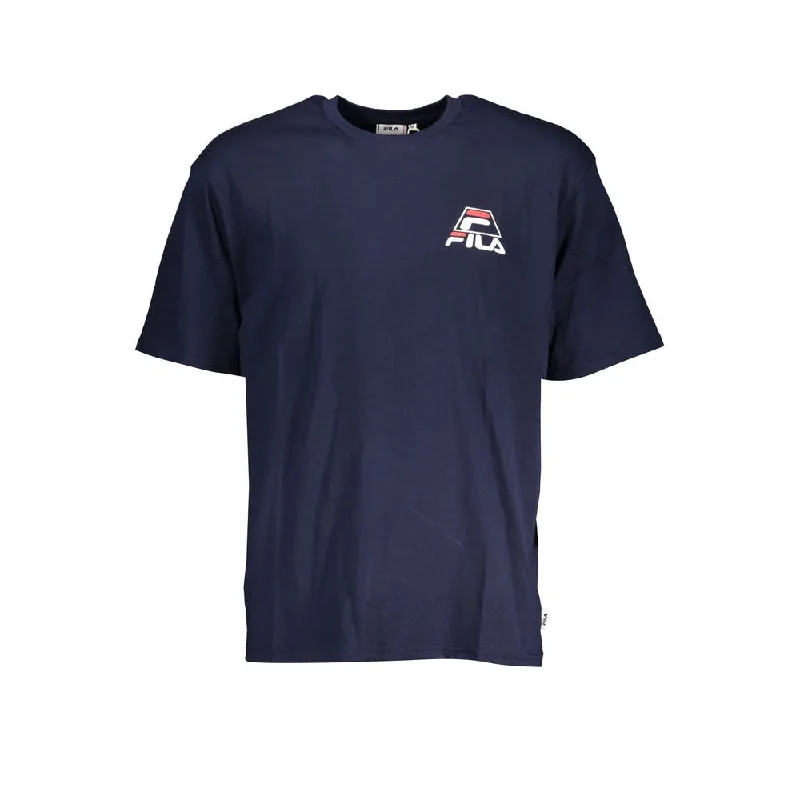Men's Shirts with Geometric PatternsFila  Cotton Men's T-Shirt
