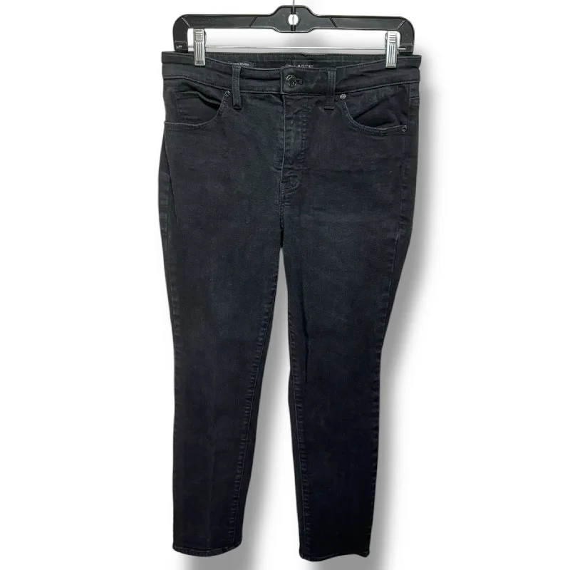 Sun-Protective Fishing HatsJeans Straight By Talbots In Black Denim, Size: 8p