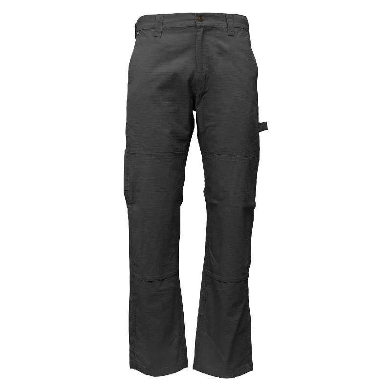 Men's Pants with UV ProtectionKEY Men's Rip Stop Double-Front Dungaree_Graphite