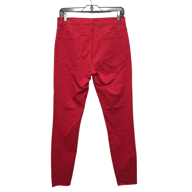 Wide-Brimmed Sun HatsJeans Skinny By Frame In Red, Size:8