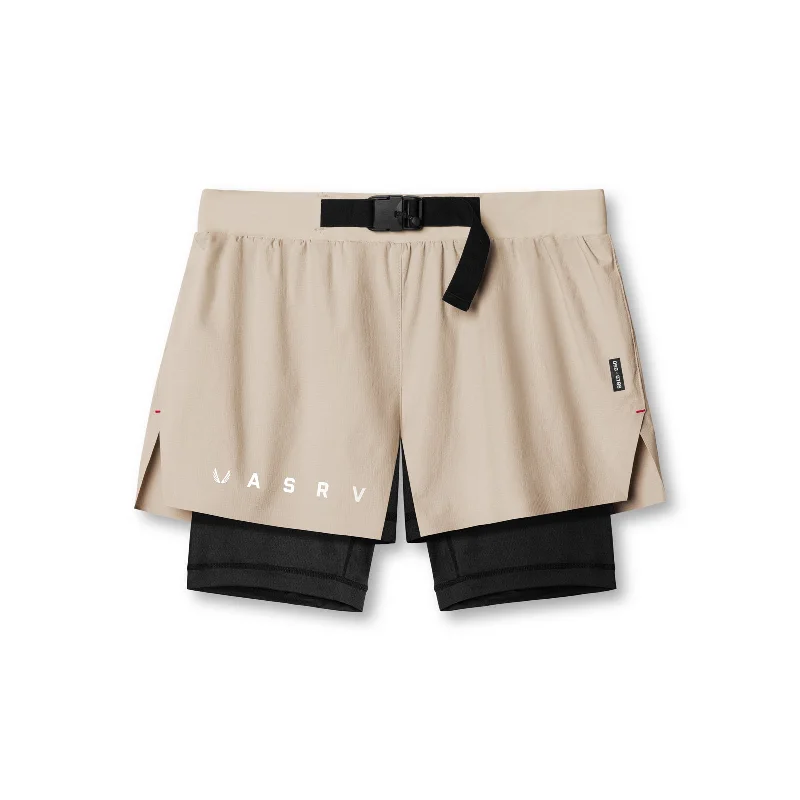 Classic Men's Jeans0786. Ripstop 3" Belt Pack Short   - Beige/Black