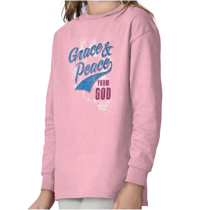 Men's Fishing Shirts for Water SportsChristian Religious Youth Long Sleeve Shirt