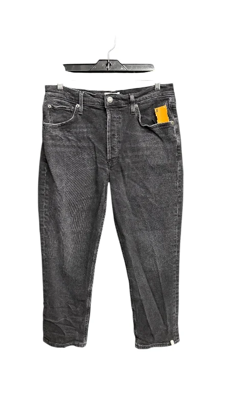 Adjustable Baseball Caps for KidsJeans Straight By Agolde In Black Denim, Size: 10