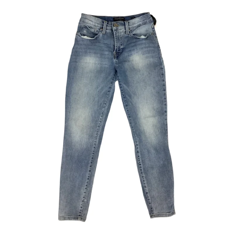 Warm Winter BeaniesJeans Skinny By Lucky Brand In Animal Print, Size: 6