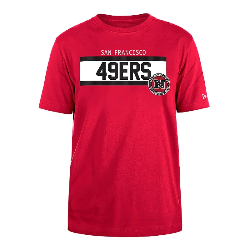 Men's Shirts for Outdoor ActivitiesSan Francisco 49Ers NFL 3rd Down Red T-Shirt
