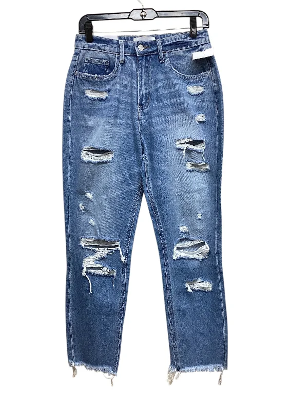 Quilted Beanies for Cold WeatherJeans Straight By Vervet In Blue Denim, Size: 4