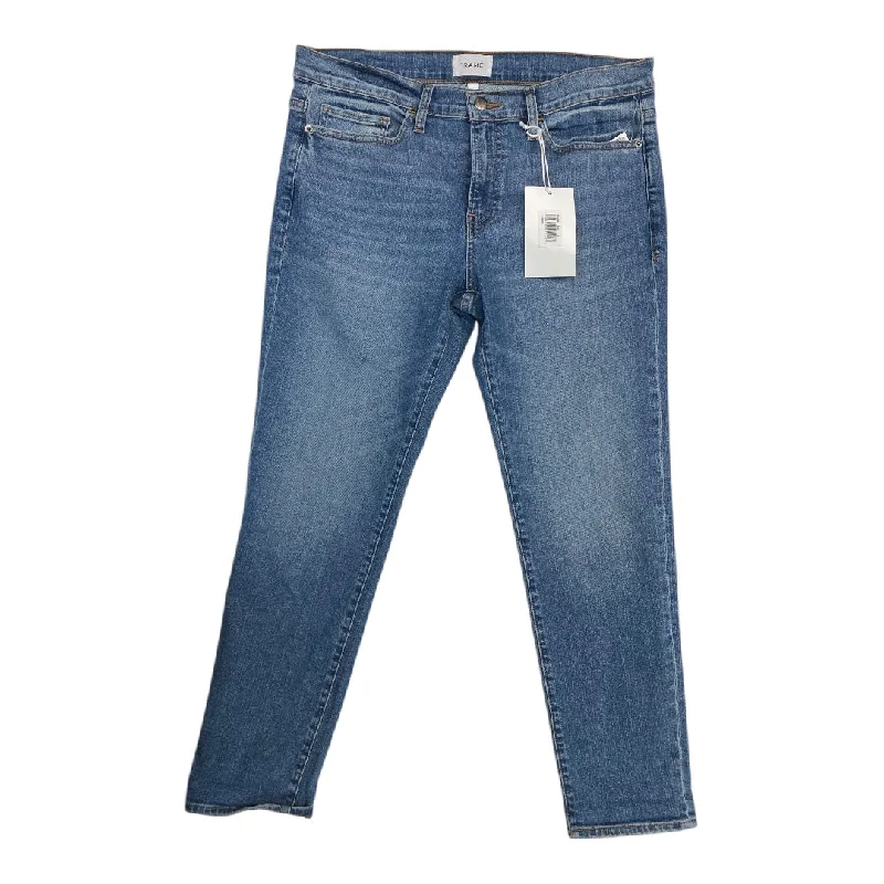 Durable Workwear HatsJeans Boyfriend By Frame In Blue Denim, Size: 10