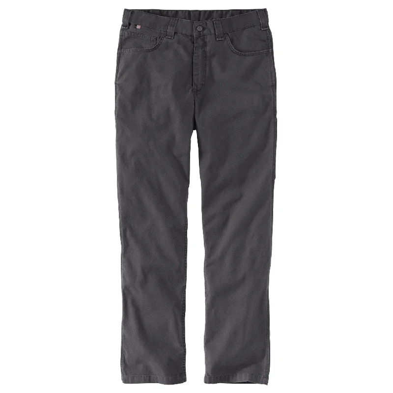 Men's Pants with Adjustable CuffsCarhartt Men's Rugged Flex® Flame Resistant Canvas Pant_Shadow