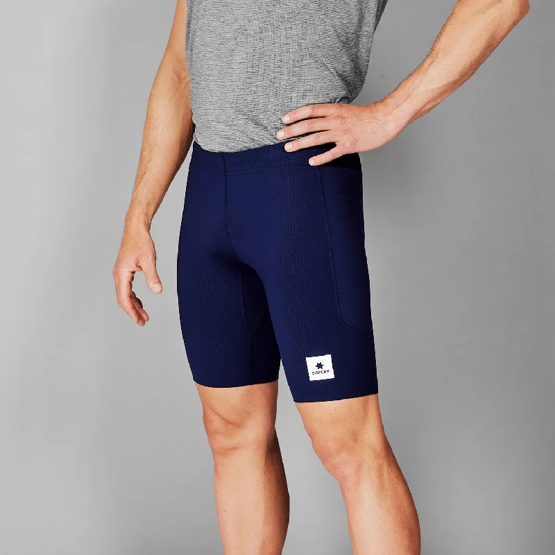 Men's Pants with Embroidered DesignsCombat+ Short Tights 9''