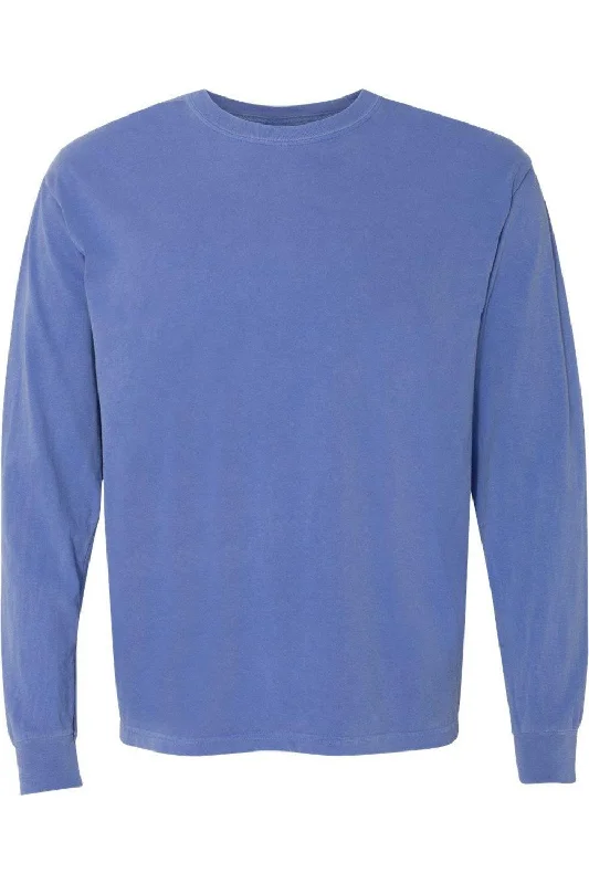 Men's Long-Sleeved ShirtsComfort Colors Garment-Dyed Heavyweight Long Sleeve T-Shirt